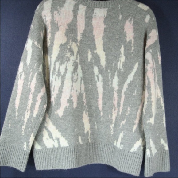 Rails Virgo Tie Dye Grey Pink Pullover Long Sleeve Crew Neck Jumper Sweater XL - Picture 11 of 12